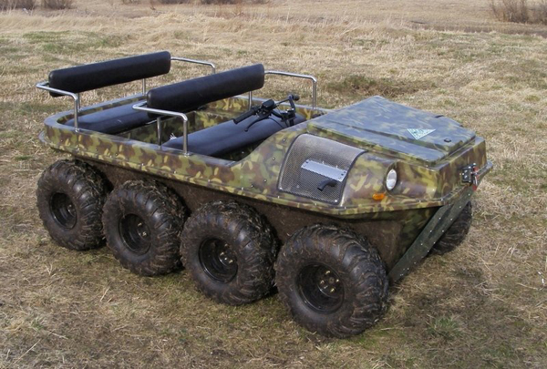 Вездеход Елесей для охоты